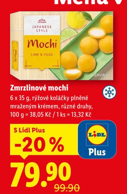 Zmrzlina Mochi Vitasia