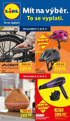 akční leták Lidl 2.3.2026-8.3.2026