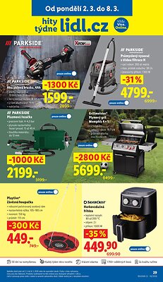 akční leták Lidl 2.3.2026-8.3.2026