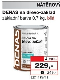Barva nadřevo základní Denas