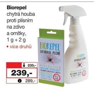 Chytrá houba proti plísním BioRepel