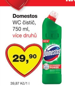 Čistič WC gelový Domestos