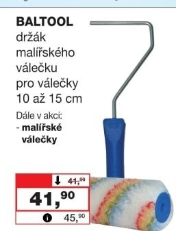 Držák na váleček Barvy a laky Hostivař