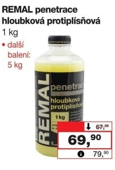 Hloubková protiplísňová penetrace Remal