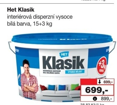 Interiérová barva Het Klasik