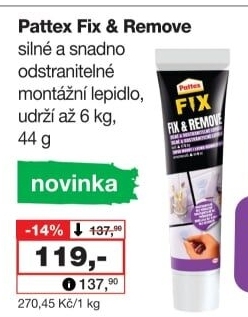 Pattex Fix lepidlo