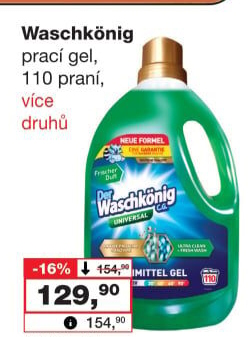 Prací gel Waschkönig