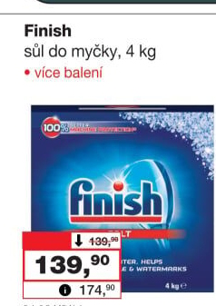 Sůl do myčky Finish