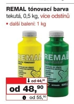 Tónovací barva Remal