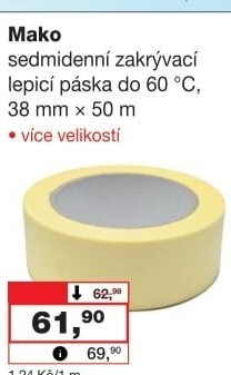 Zakrývací páska Mako