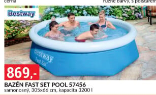 Nafukovací bazén Fast set Bestway