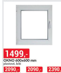 Okno plastové
