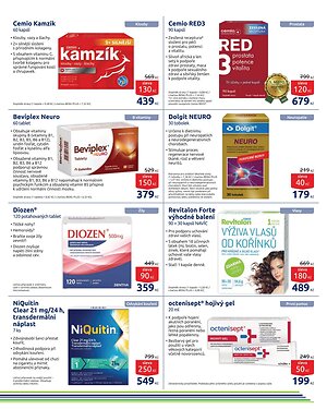 akční leták BENU Lékárna 1.3.2026-31.3.2026
