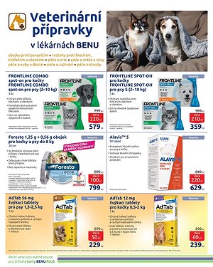 akční leták BENU Lékárna 1.3.2026-31.3.2026
