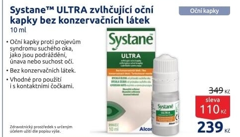 Kapky oční zvlhčující Ultra Systane Alcon
