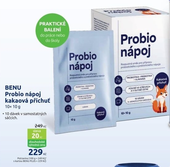 Probio nápoj Benu+