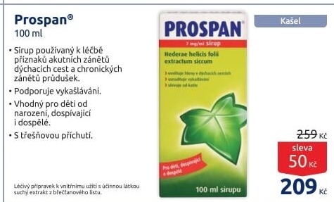 Sirup proti kašli Prospan