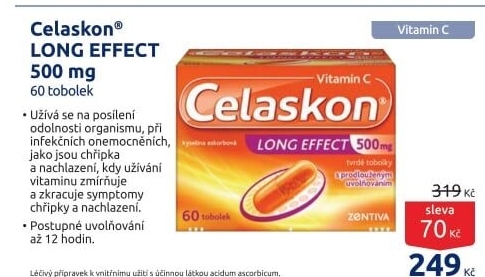 Vitamín C Long Effect Celaskon