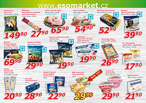 akční leták ESO MARKET 4.3.2026-15.3.2026