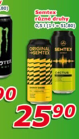 Energetický nápoj Semtex