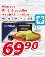 Papriky plněné v rajské omáčce mražené Dobroty babičky Kláry