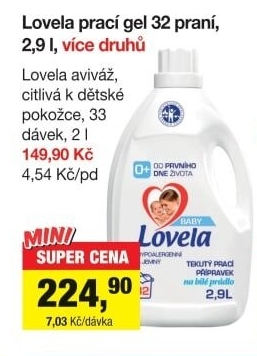 Aviváž Baby Lovela Baby