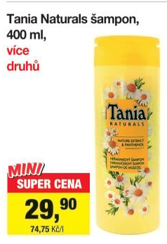 Šampon Tania