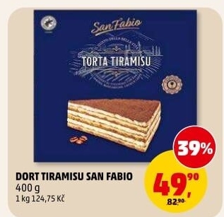 Dezert Tiramisu San Fabio