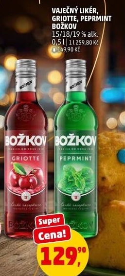Likér vaječný Božkov