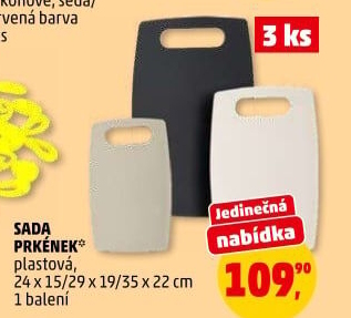 Prkénko plastové