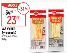 Sýrové nitě Váš výběr