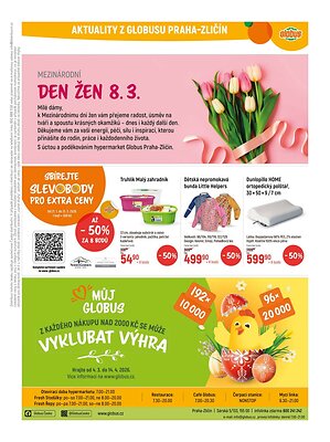 akční leták Globus 4.3.2026-10.3.2026