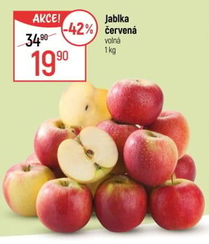 Jablka červená