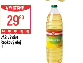 Olej řepkový Váš Výběr