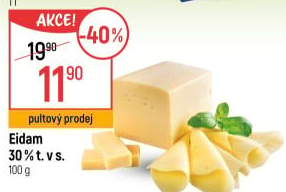 Sýr Eidam 30%