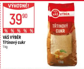 Třtinový cukr Váš Výběr