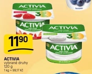 Bílý jogurt Activia Danone