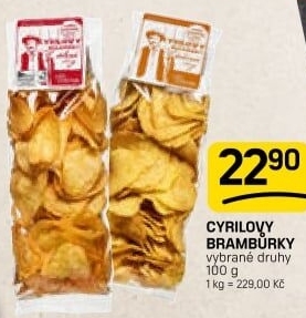 Brambůrky Cyrilovy Krajčí