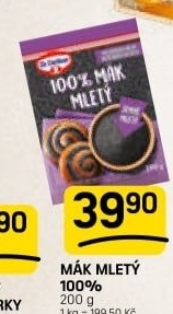Mák mletý Dr. Oetker