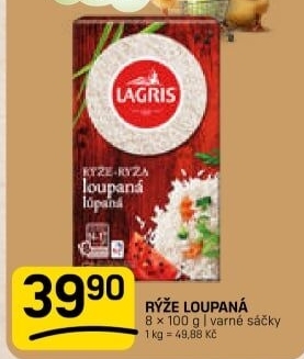 Rýže loupaná Lagris