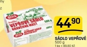 Sádlo vepřové Brick