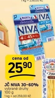 Sýr Niva Jihočeská Madeta