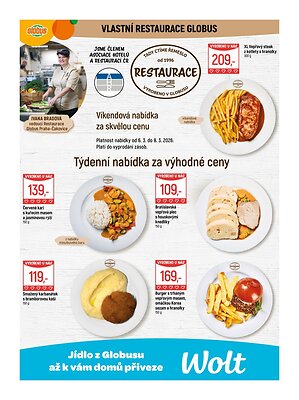 akční leták Globus 4.3.2026-10.3.2026