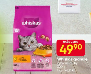 Granule pro kočky Whiskas