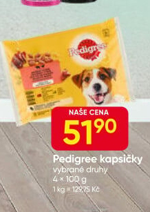 Kapsičky pro psy Pedigree