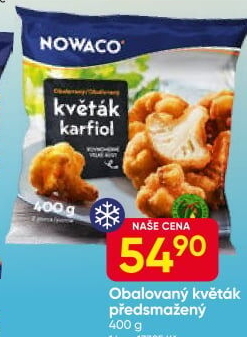 Obalovaný květák mražený Nowaco