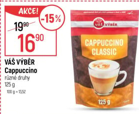 Cappuccino Váš Výběr