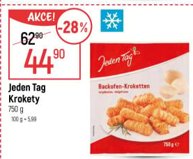 Krokety mražené Jeden Tag