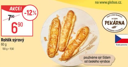 Rohlík se sýrem