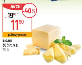 Sýr Eidam 30%